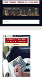 Mobile Screenshot of friscotrafficticketlawyer.com